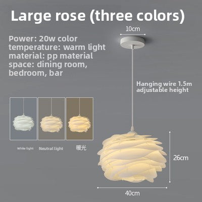 Nordic Floral LED Chandelier