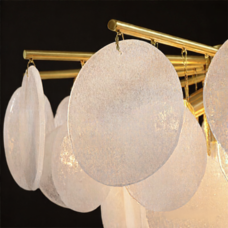 Modern Crystal Glass Chandelier | Diamond Pendant Light | Dining Room Living Room