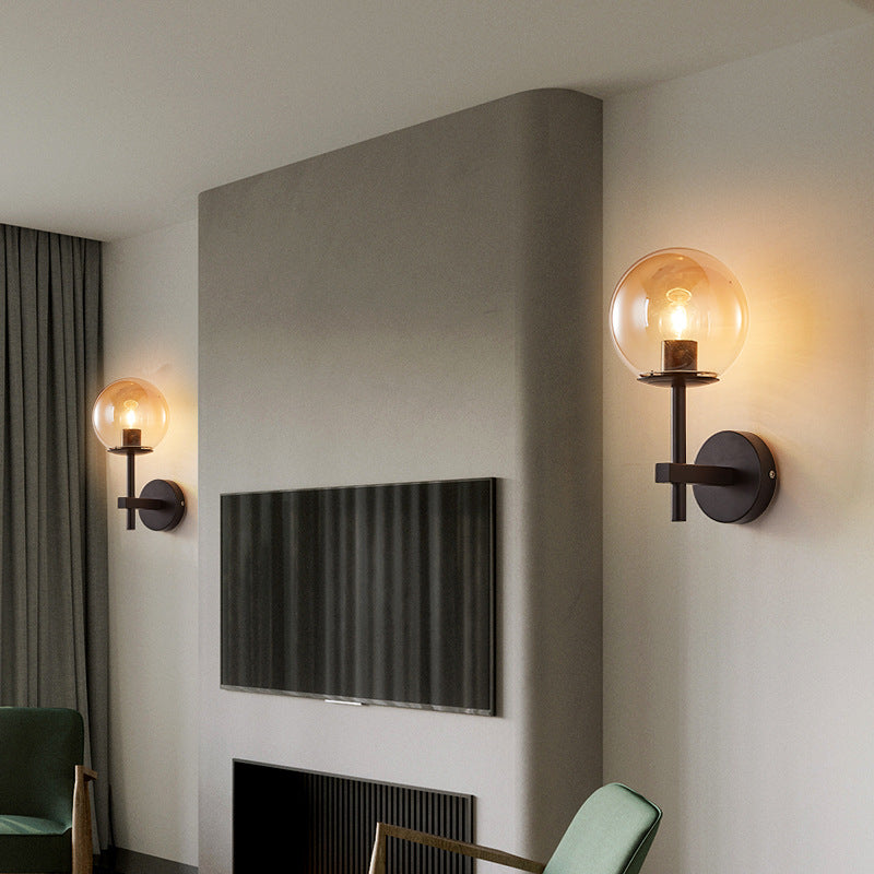 Ösedum Orb Brass Wall Sconce