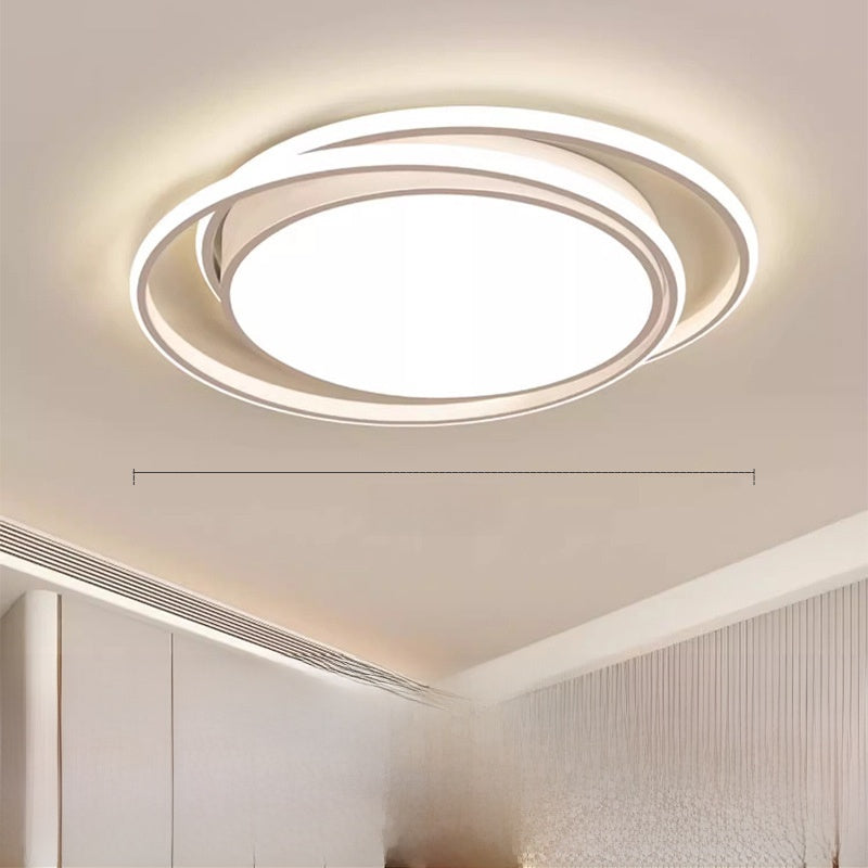 Minimalist LED Ceiling Light | Gourd-Shaped Flush Mount Lamp | Living Room Bedroom