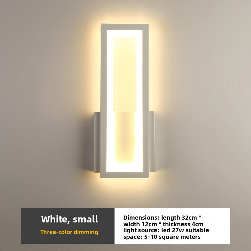 Living room background wall light