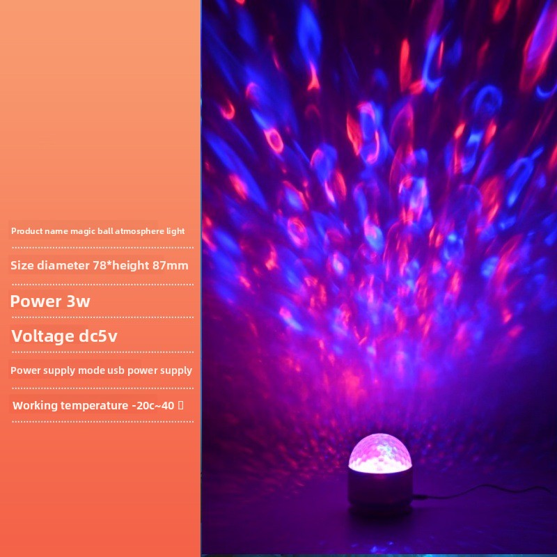 Aurora Projection Night Light with Remote