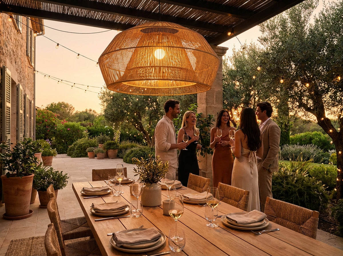Solar Outdoor Patio Light | Waterproof IP44 Garden Lamp | Eco-Friendly Deck & Pathway Lighting