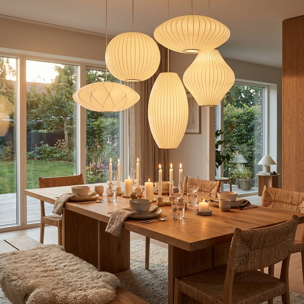 Fabric Pendant Chandelier lifestyle image
